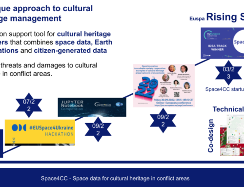Space4CC presented at Europeana digital cultural heritage of Ukraine working group